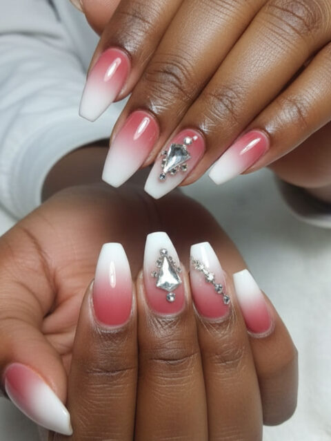 24 Pieces Press on Nails Set